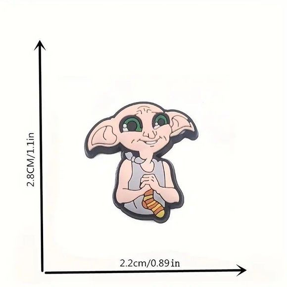 *NEW - 6-pcs* MAGICAL Harry Potter Shoe Charms for Your Crocs (Assort. C) - Picture 8 of 9